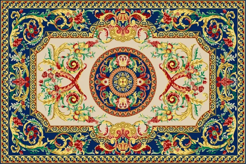 Indian wool and silk carpets, hand tufted carpets and hand made rugs by Sameer Enterprise