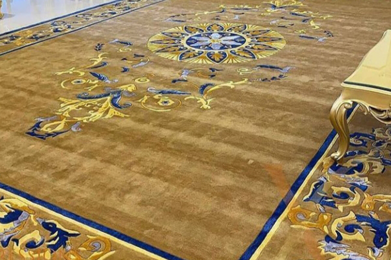 Indian hand made carpets, hand tufted carpets and Indian wool & silk rugs by Sameer Enterprise